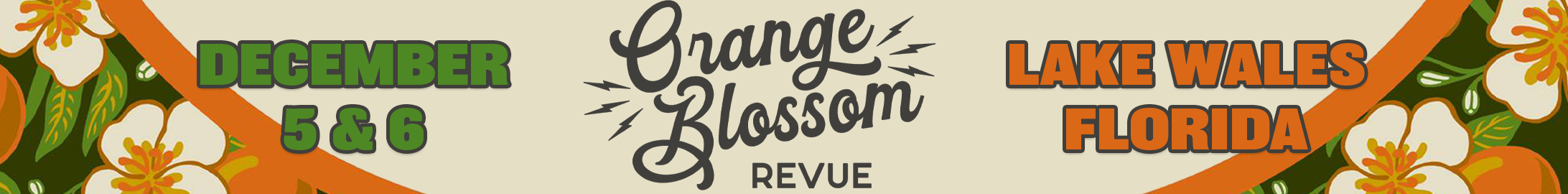 Orange Blossom Revue Banner